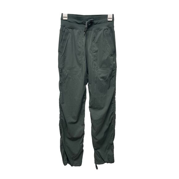 Lululemon Dance Studio Mid-Rise Full Length Pant Dark Forest Size 2 - Picture 1 of 8